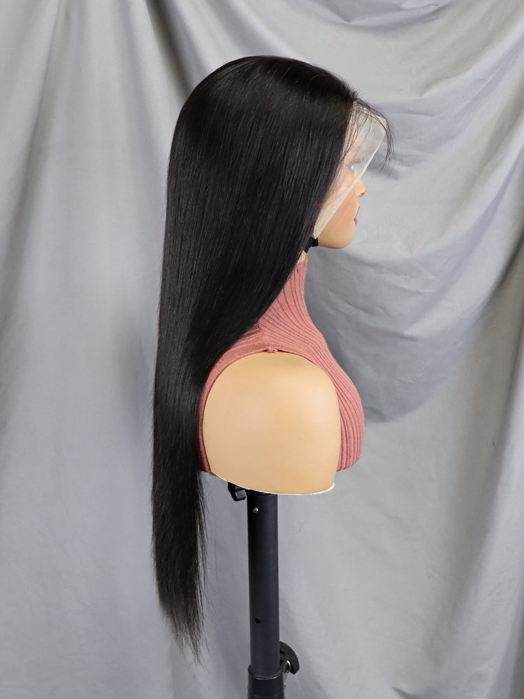 24 Inch 13X4 Full Frontal Lace Wig Straight