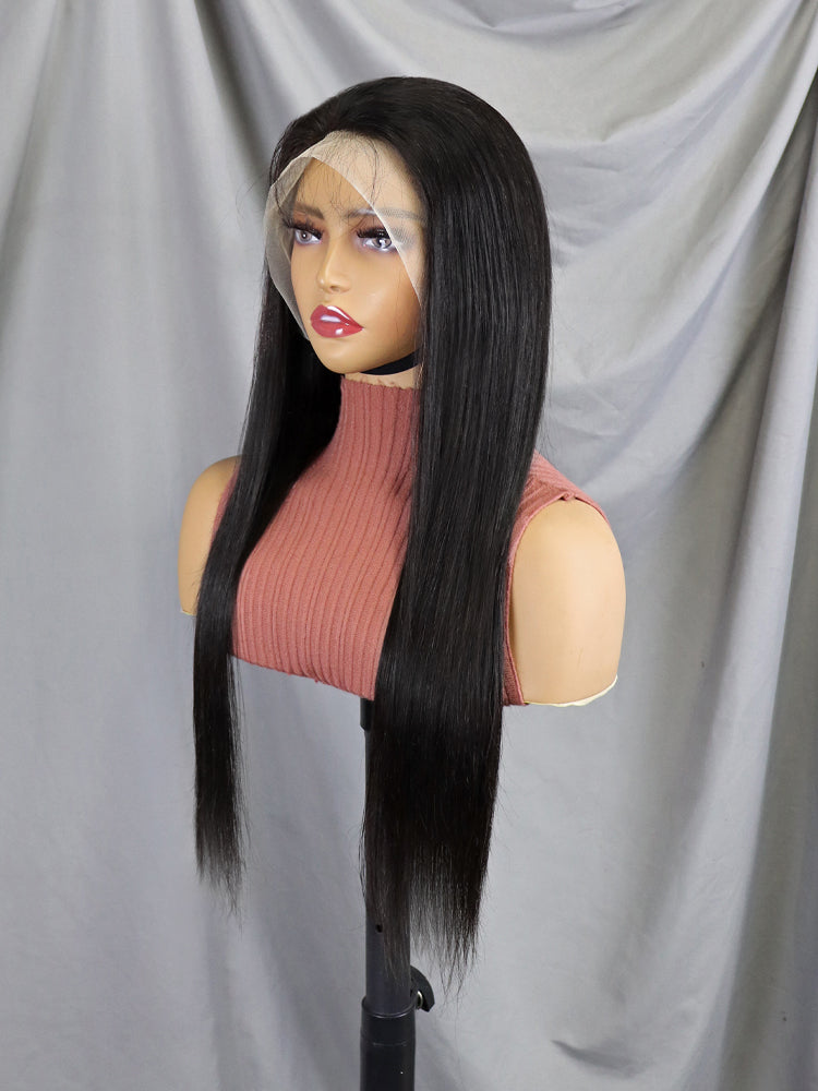 24 Inch 13X4 Full Frontal Lace Wig Straight