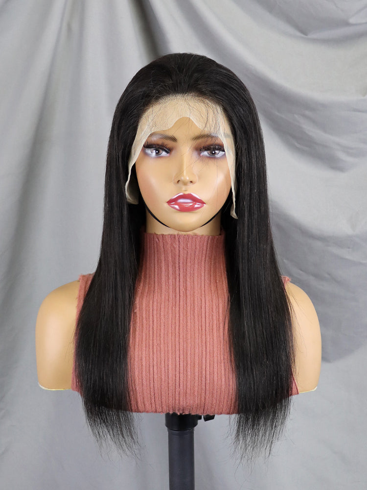 Natural Color 13X4 Full Frontal Lace Wig Straight