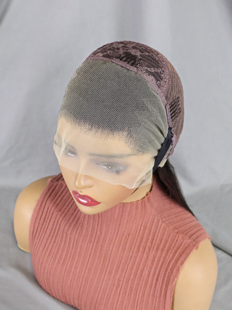 24 Inch 13X4 Full Frontal Lace Wig Straight