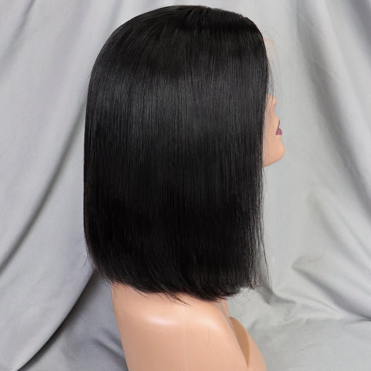 Long Lasting Raw Straight Hair 4x4 Lace Bob Wig