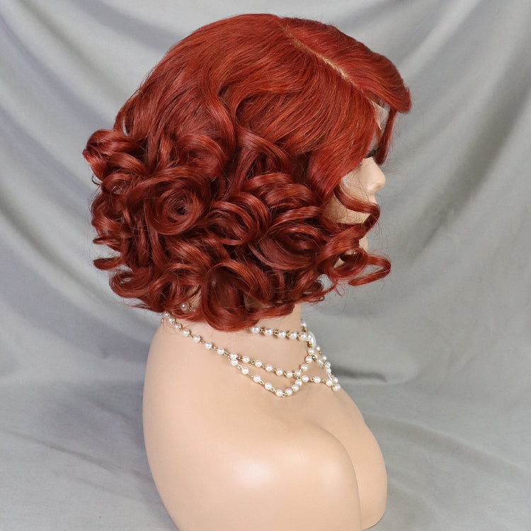 Fashion 33 Color Brazilian Human Hair Short Lace Wig