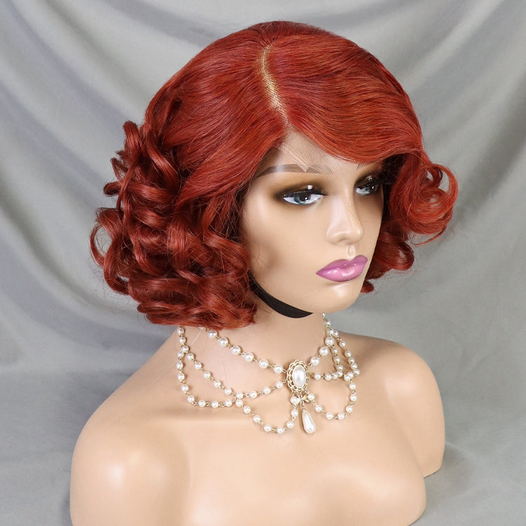 Fashion 33 Color Brazilian Human Hair Short Lace Wig