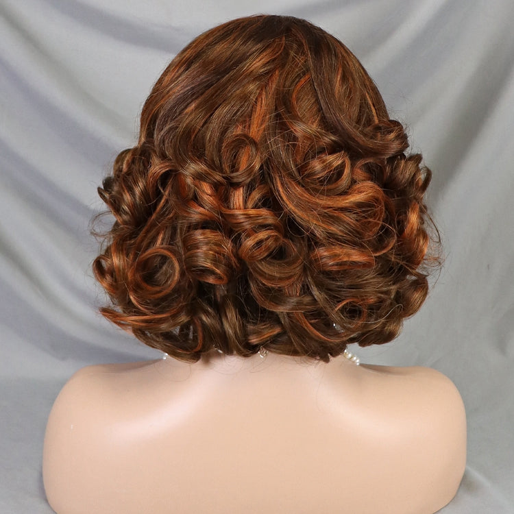 Free Shipping Short Remy Hair Wig
