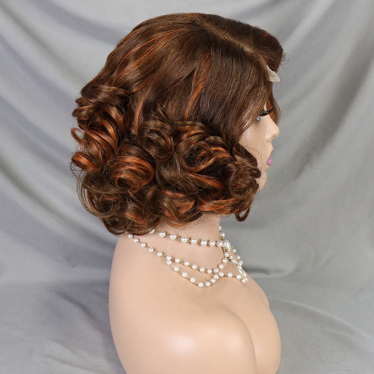 Free Shipping Short Remy Hair Wig