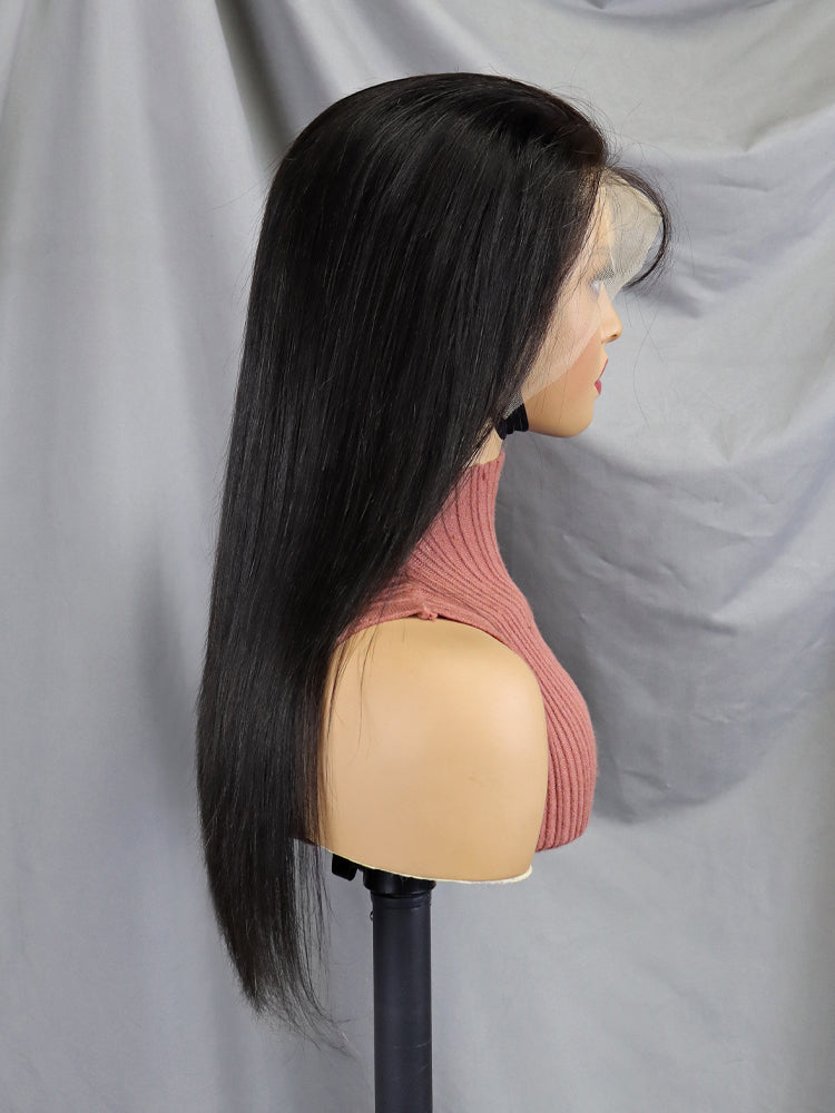 20inch Full Frontal Lace Wig Straight Human Hair