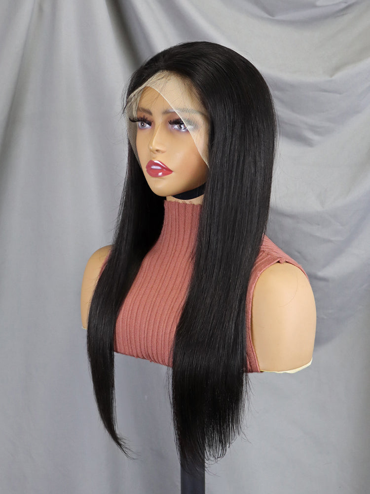 Free Shipping 22inch Full Frontal Lace Wig Straight