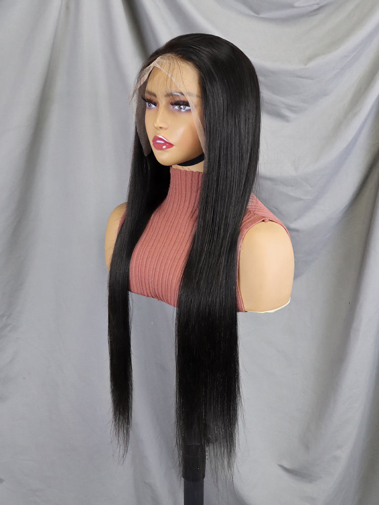 Free shipping 28 Inch Lace Front Wigs Straight Hair