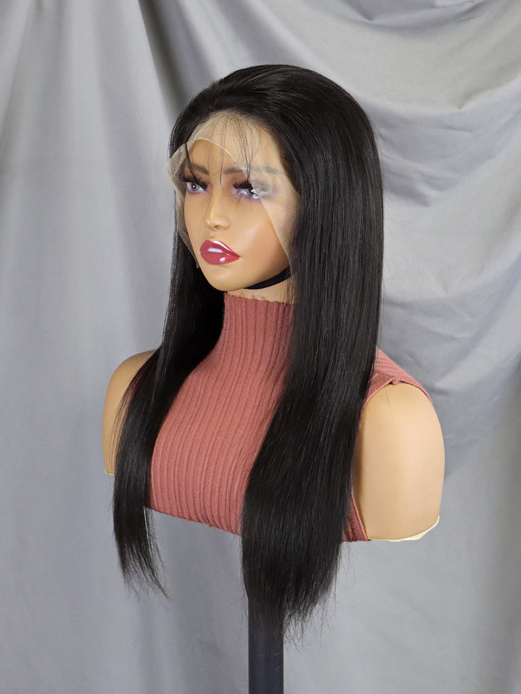 20inch Full Frontal Lace Wig Straight Human Hair