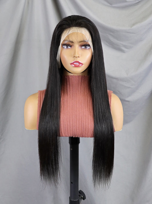 24 Inch 13X4 Full Frontal Lace Wig Straight