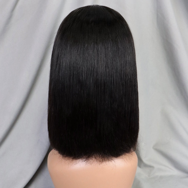 Long Lasting Raw Straight Hair 4x4 Lace Bob Wig
